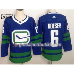 Vancouver Canucks Hockeydrakt Brock Boeser 6 Alternate Adidas 2019-2020 Blå Authentic - Barn